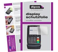 dipos I 2x Screen Protector compatible with REA CARD T8 flex Terminal Protection Films clear