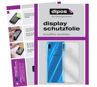 dipos I 2x Screen Protector compatible with Samsung Galaxy A30 back Protection Films clear
