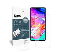 dipos I 2x Screen Protector compatible with Samsung Galaxy A70 Flexible Glass 9H Display Protection