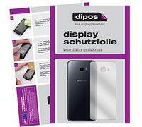 dipos I 2x Screen Protector compatible with Samsung Galaxy J4 Plus (2018) back Protection Films clear
