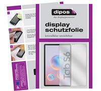 dipos I 2x Screen Protector compatible with Samsung Galaxy Tab S6 Protection Films clear