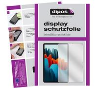 dipos I 2x Screen Protector compatible with Samsung Galaxy Tab S7 Plus 5G Protection Films clear