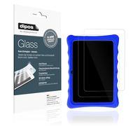 dipos I 2x Screen Protector compatible with SaveFamily Evolution Kids Tablet Flexible Glass 9H Display Protection