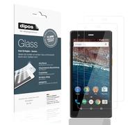 dipos I 2x Screen Protector compatible with Scorpion 6x V2 Flexible Glass 9H Display Protection