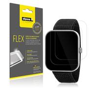dipos I 2x Screen Protector compatible with Sector Smartwatch S07 I 3D Full Cover Protective Film