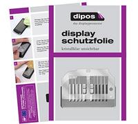 dipos I 2x Screen Protector compatible with Siemens EQ.6 TE603501DE Series 300 Cup tray cover Protection Films clear