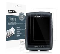 dipos I 2x Screen Protector compatible with SIgma Eox View 700 Flexible Glass 9H Display Protection