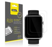 dipos I 2x Screen Protector compatible with Smartwatch DM20 1.88 Zoll I 3D Full Cover Protective Film