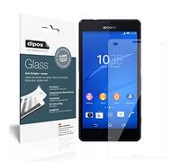 dipos I 2x Screen Protector compatible with Sony Xperia Z3 Compact Flexible Glass 9H Display Protection