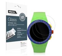 dipos I 2x Screen Protector compatible with Swatch Flowing Freshly SUSG1O1 Flexible Glass 9H Display Protection