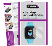 dipos I 2x Screen Protector compatible with TCL Movetime Family Watch MT40S Protection Films clear