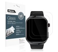 dipos I 2x Screen Protector compatible with TK16 Smartwatch 2.04 inch Flexible Glass 9H Display Protection
