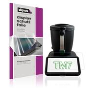 dipos I 2x Screen Protector compatible with Vorwerk Thermomix TM7 Protection Films clear
