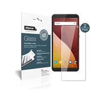 dipos I 2x Screen Protector compatible with Wiko View Prime Flexible Glass 9H Display Protection