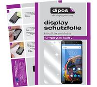 dipos I 2x Screen Protector compatible with Wileyfox Swift 2 Protection Films clear
