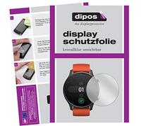 dipos I 2x Screen Protector compatible with Xiaomi Mi Watch Color Protection Films clear