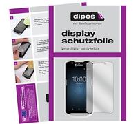 dipos I 2x Screen Protector compatible with Zebra TC56 Protection Films clear