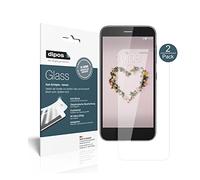 dipos I 2x Screen Protector compatible with ZTE Blade A512 Flexible Glass 9H Display Protection