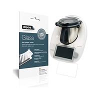 dipos I 2x Screen Protector for Vorwerk Thermomix TM6 Flexible Glass 9H Display Protection