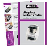 dipos I 2x Screen Protector for Vorwerk Thermomix TM6 Protection Films clear