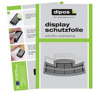 dipos I 2x Screen Protector matt compatible with Jura E6 to model 2017 Cup tray cover Protection Films
