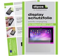 dipos I 2x Screen Protector matte compatible with Alldaymall A88X 17,8 cm (7 inch) Protection Films