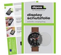 dipos I 2x Screen Protector matte compatible with Amazfit GTR 47mm Smartwatch Protection Films