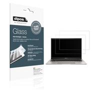 dipos I 2x Screen Protector matte compatible with Asus ZenBook S 13 OLED UM5302L Flexible Glass 9H Display Protection