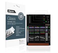 dipos I 2x Screen Protector matte compatible with Behringer Wing Compact Flexible Glass 9H Display Protection