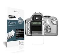 dipos I 2x Screen Protector matte compatible with Canon EOS 300D Flexible Glass 9H Display Protection