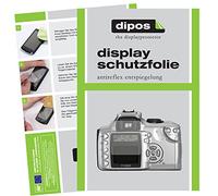 dipos I 2x Screen Protector matte compatible with Canon EOS 300D Protection Films