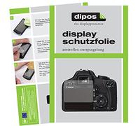 dipos I 2x Screen Protector matte compatible with Canon EOS 450D Protection Films