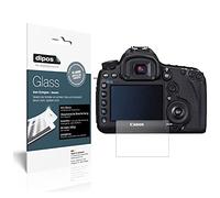 dipos I 2x Screen Protector matte compatible with Canon EOS 5D Mark III Flexible Glass 9H Display Protection