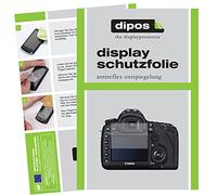 dipos I 2x Screen Protector matte compatible with Canon EOS 5D Mark III Protection Films