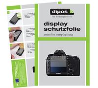 dipos I 2x Screen Protector matte compatible with Canon EOS 5DS R Protection Films