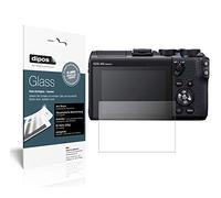 dipos I 2x Screen Protector matte compatible with Canon EOS M6 Mark II Flexible Glass 9H Display Protection