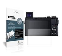 dipos I 2x Screen Protector matte compatible with Canon PowerShot G5X Mark II Flexible Glass 9H Display Protection