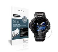 dipos I 2x Screen Protector matte compatible with Casio Pro Trek smart WSD-F30 Flexible Glass 9H Display Protection