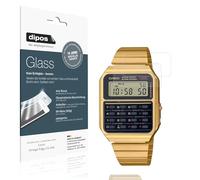 dipos I 2x Screen Protector matte compatible with Casio Vintage Edgy CA-500 Flexible Glass 9H Display Protection