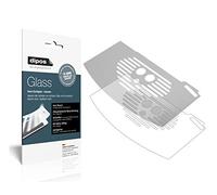 dipos I 2x Screen Protector matte compatible with De Longhi Magnifica 02.110 Drip tray Flexible Glass 9H Display Protection