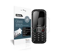 dipos I 2x Screen Protector matte compatible with DENVER WAS-18110M Flexible Glass 9H Display Protection