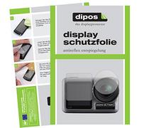 dipos I 2x Screen Protector matte compatible with DJI Osmo Action Protection Films