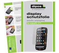 dipos I 2x Screen Protector matte compatible with enjoyEC V11 Protection Films