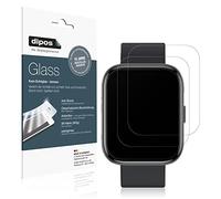 dipos I 2x Screen Protector matte compatible with Fireboltt Mercury Flexible Glass 9H Display Protection