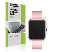 dipos I 2x Screen Protector matte compatible with Fireboltt Ninja Pro Max Protection Films