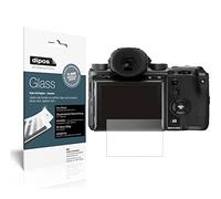 dipos I 2x Screen Protector matte compatible with Fujifilm GFX 50S II Flexible Glass 9H Display Protection