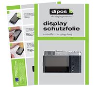 dipos I 2x Screen Protector matte compatible with Fujifilm X-E4 Protection Films