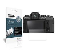 dipos I 2x Screen Protector matte compatible with Fujifilm X-S10 Flexible Glass 9H Display Protection