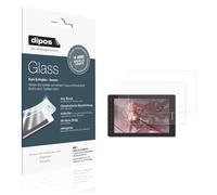dipos I 2x Screen Protector matte compatible with Gaomon PD1610 Flexible Glass 9H Display Protection
