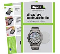 dipos I 2x Screen Protector matte compatible with Garmin fenix 6X Solar Protection Films